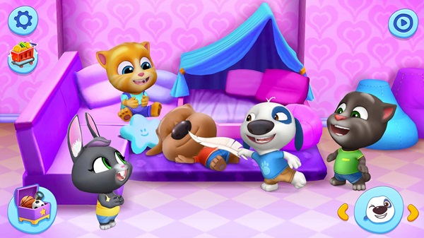My Talking Tom Friends APK Run on Android