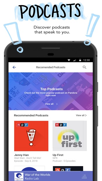 Pandora Apk Available on Android
