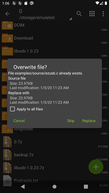 ZArchiver APK Install on Android