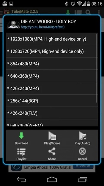 TubeMate APK Download For Android